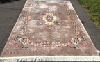 FRENCH STYLE AUBUSSON HAND KNOTTED RUG, 8.11 x 12.4 (272cm x 376cm)