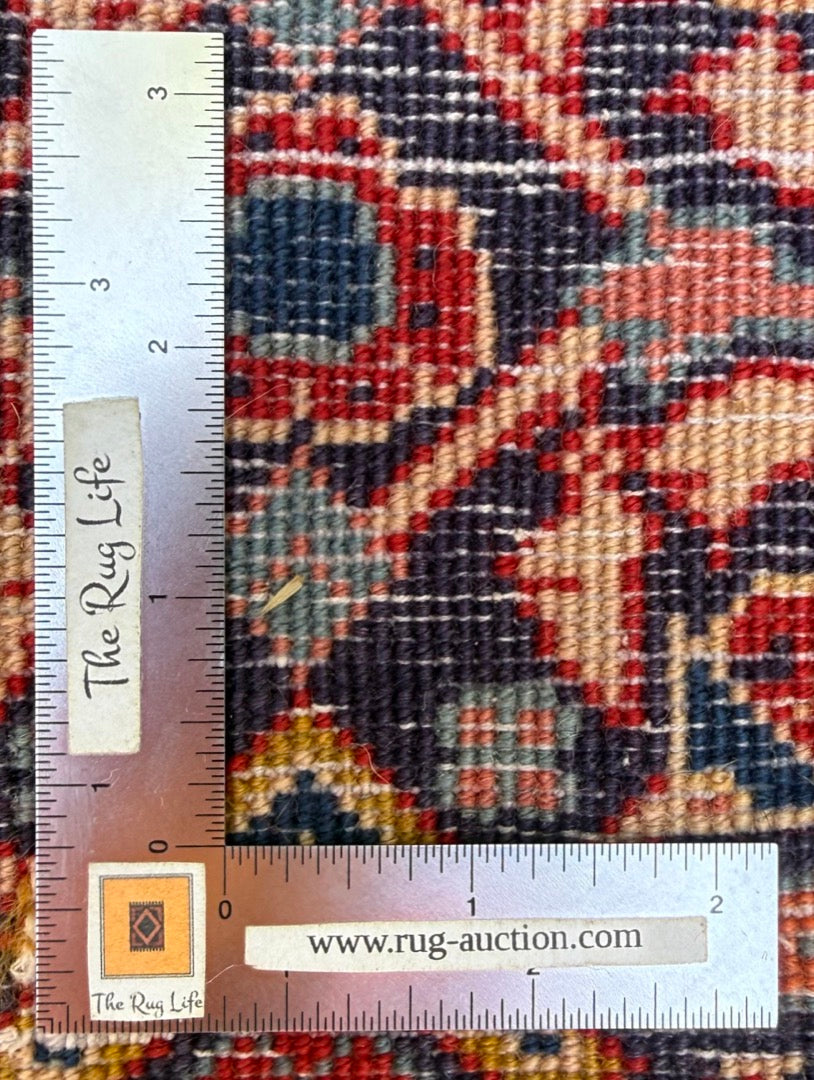 ANTIQUE PERSIAN BIDJAR HAND KNOTTED RUNNER, 3.2 x 12.3 (97cm x 373cm)