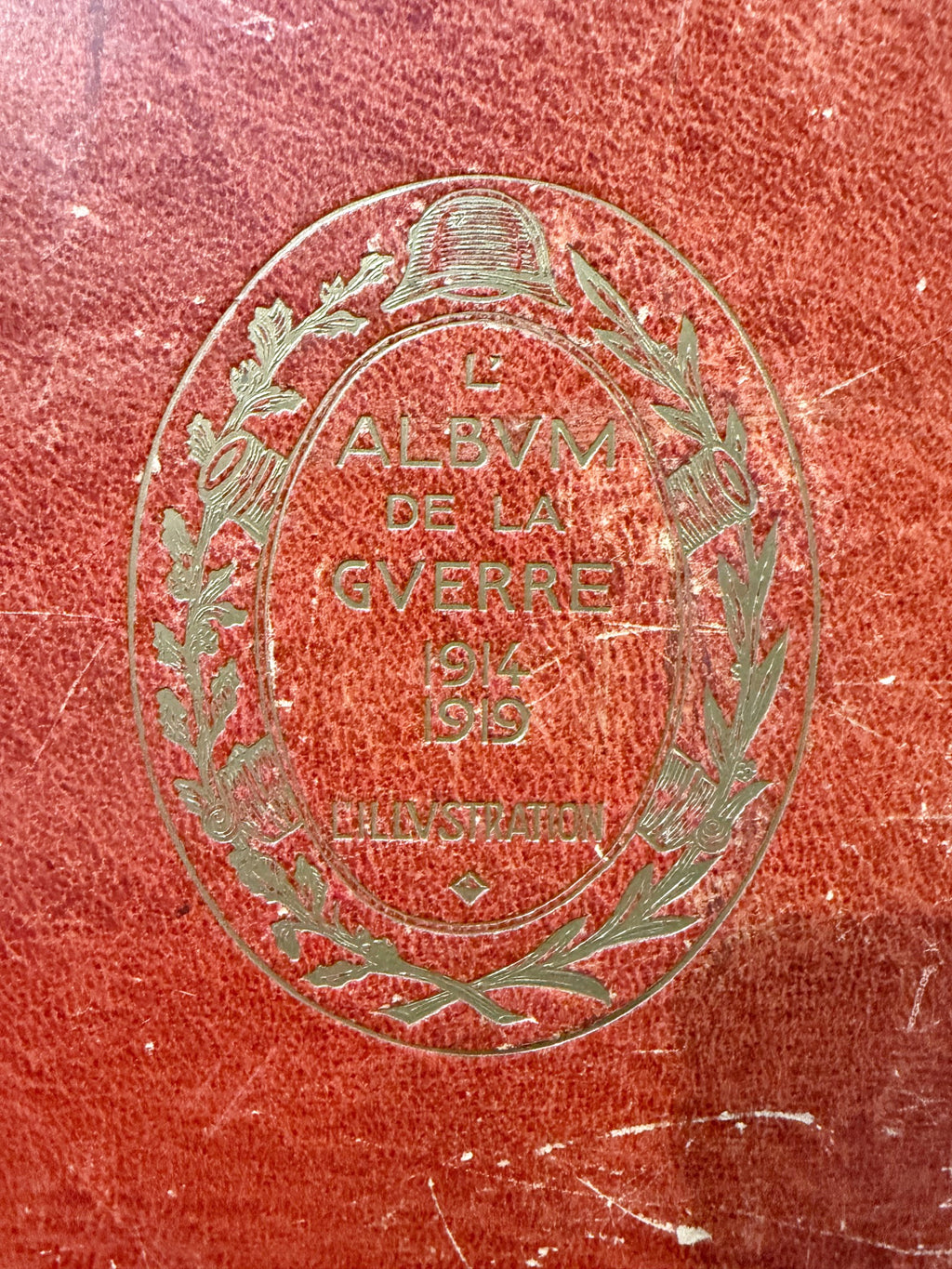 PIERRE CHAMBRIN LIBRARY, “L’ALBUM DE LA GUERRE 1914–1919” (1922) 2 VOL. FOLIO WWI PHOTOGRAPHIC ARCHIVE, FRENCH ILLUSTRATED WAR RECORD