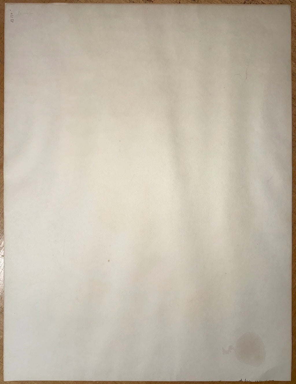 RUTH SCHLOSS (1922–2013) SIGNED E.A. ARTIST’S PROOF COLOR LITHOGRAPH OF A SEATED WOMAN, 25IN x 29IN (64cm x 74cm)