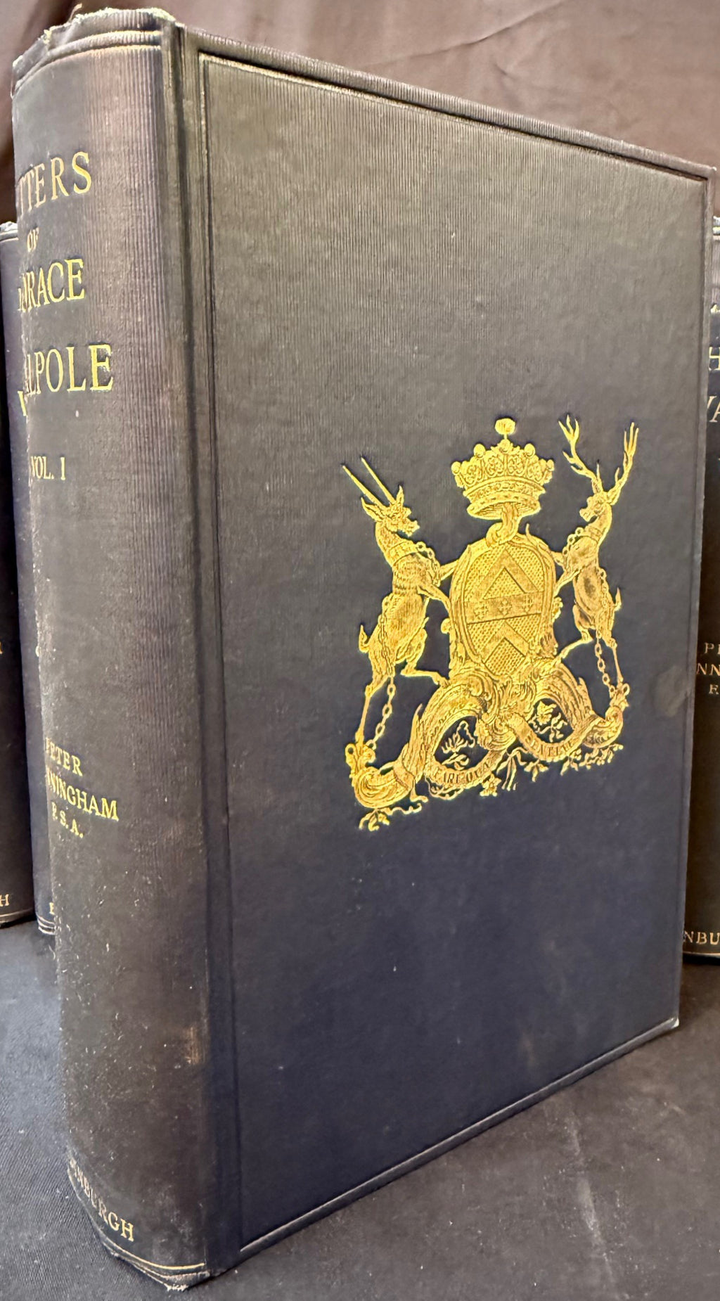 THE LETTERS OF HORACE WALPOLE, 9 VOLUMES, 1906