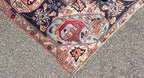 ANTIQUE PERSIAN KASHMAR ARCHEOLOGY HAND KNOTTED RUG, 10.0 x 12.7 (305cm x 384cm)