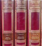 PRATIOUE MEDICO-CHIRURGICALE, 10 VOLUMES - 1953
