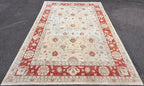 MANSION SIZED OUSHAK HAND KNOTTED RUG, 12.1 x 17.7 (368cm x 536cm)