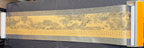 CHINESE SCROLL TITLED ALONG THE RIVER DURING THE QINGMING FESTIVAL, 16IN x 159IN (41cm x 404cm)