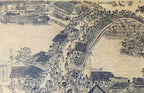 CHINESE SCROLL TITLED ALONG THE RIVER DURING THE QINGMING FESTIVAL, 16IN x 159IN (41cm x 404cm)