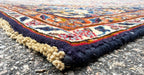 VINTAGE SIGNED PERSIAN KASHMAR HAND KNOTTED RUG, 9.5 x 12.6 (287cm x 381cm)