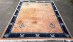 MANSION SIZED ART DECO HAND KNOTTED RUG, 12.2 x 15.1 (371cm x 460cm)
