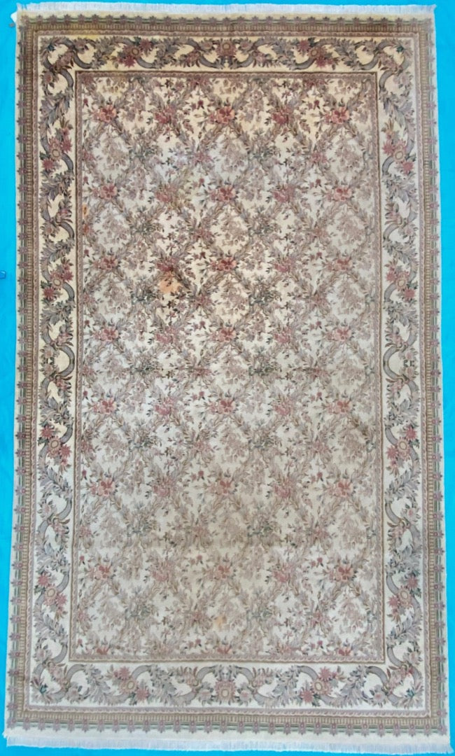 MANSION SIZED TABRIZ HAND KNOTTED RUG WITH 300+ KPSI, 10.0 x 17.0 (305cm x 518cm)