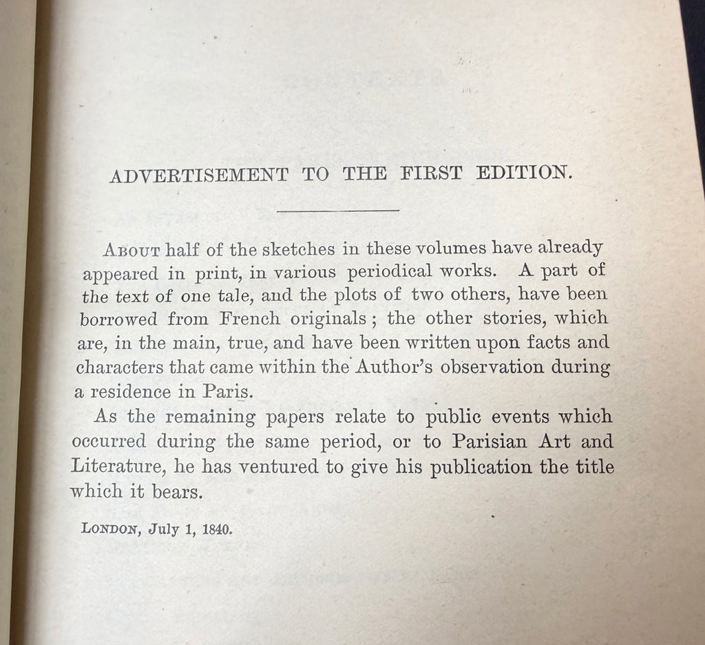 WILLIAM MAKEPEACE THACKERAY WORKS, 10 VOLUMES, 1880s