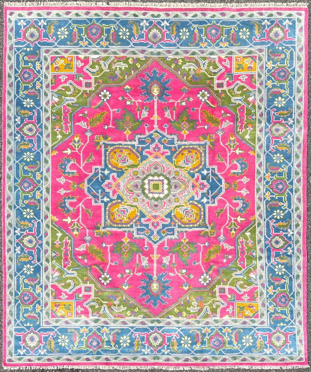 HERIZ HAND KNOTTED RUG, NEW, 8.0 x 10.0 (244cm x 305cm)