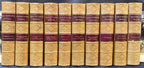 WILLIAM MAKEPEACE THACKERAY WORKS, 10 VOLUMES, 1880s