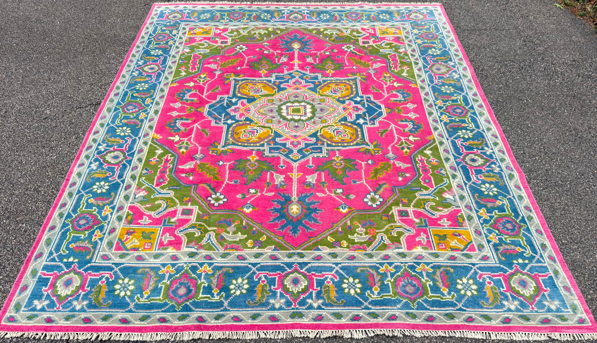 HERIZ HAND KNOTTED RUG, NEW, 8.0 x 10.0 (244cm x 305cm)