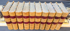 WILLIAM MAKEPEACE THACKERAY WORKS, 10 VOLUMES, 1880s