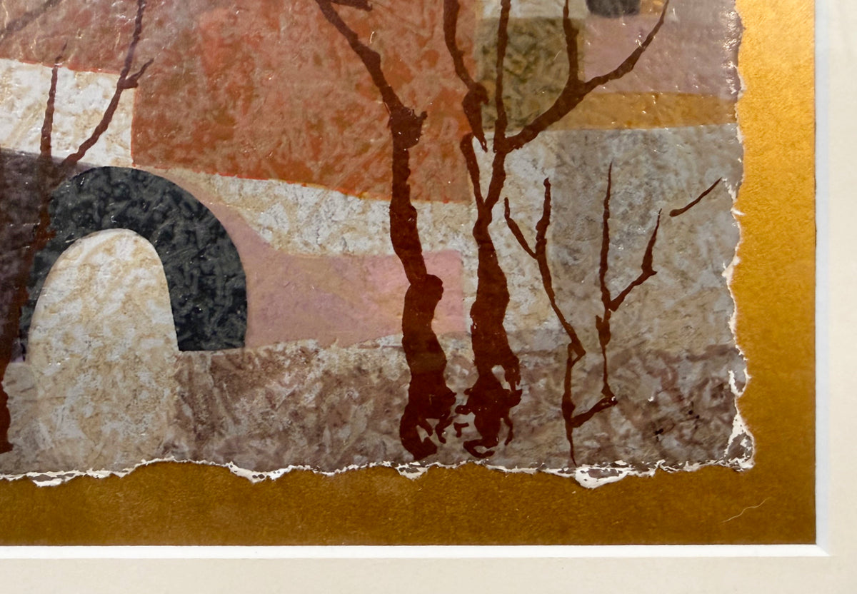 ANATOLE KRASNYANSKY (1930-2023) HAND SIGNED SERIGRAPH TITLED CELEBRATION II, 2004, 38.5IN x 50.5IN (98cm x 128cm)