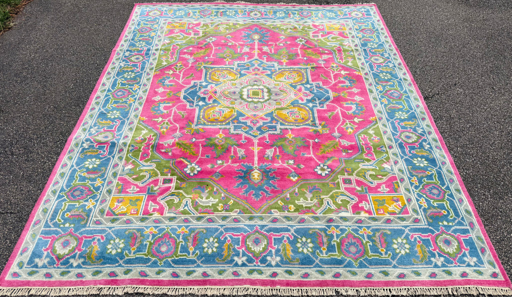 HERIZ HAND KNOTTED RUG, NEW, 8.0 x 10.0 (244cm x 305cm)