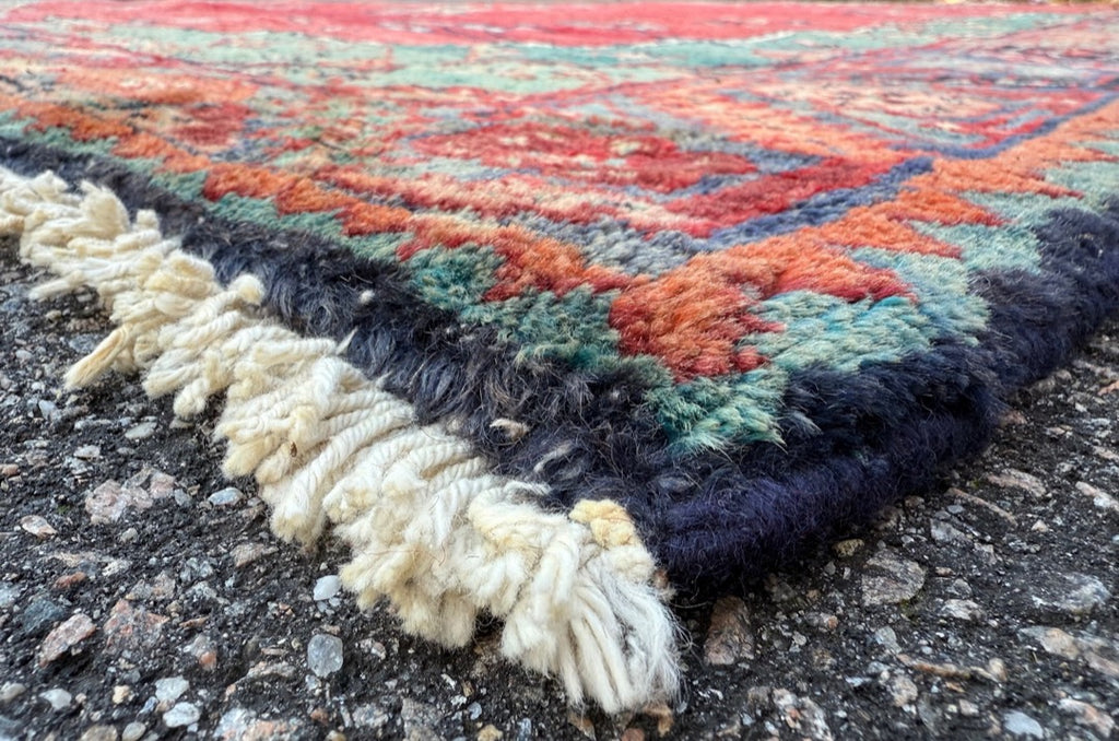 ANTIQUE PERSIAN MALAYER HAND KNOTTED RUG, 5.2 x 9.2 (157cm x 279cm)