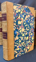 WILLIAM MAKEPEACE THACKERAY WORKS, 10 VOLUMES, 1880s