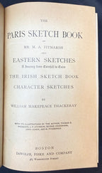 WILLIAM MAKEPEACE THACKERAY WORKS, 10 VOLUMES, 1880s