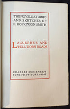 THE NOVELS, STORIES AND SKETCHES OF F. HOPKINSON SMITH, 20 VOLUMES, 1908