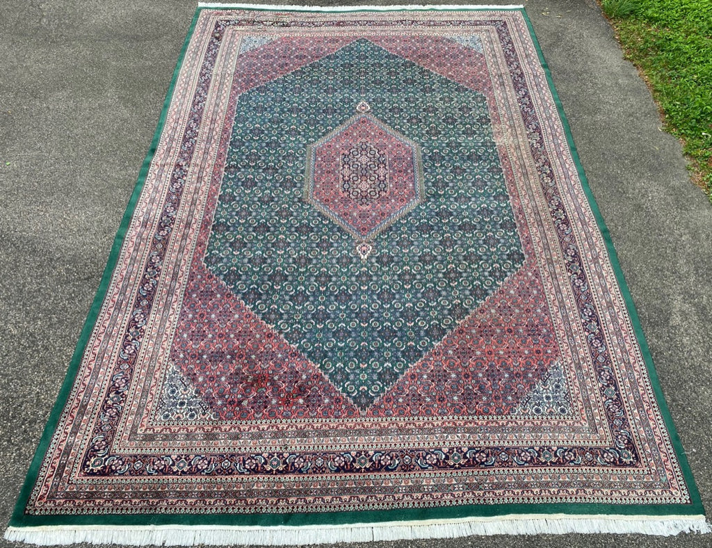MANSION BIDJAR HAND KNOTTED RUG, 250+ KPSI, APPRAISAL, 11.10 x 18.0 (361cm x 549cm)