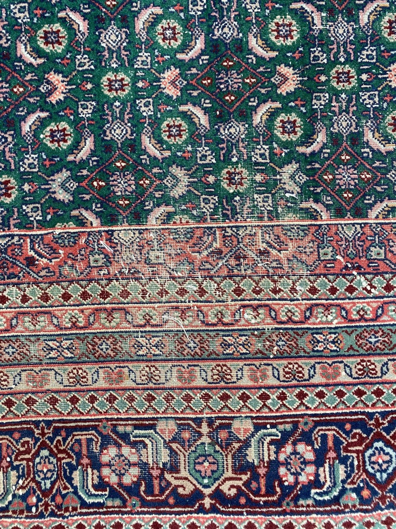 MANSION BIDJAR HAND KNOTTED RUG, 250+ KPSI, APPRAISAL, 11.10 x 18.0 (361cm x 549cm)