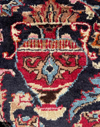 SIGNED PERSIAN KASHAN PICTORIAL HAND KNOTTED RUG, 9.8 x 12.3 (295cm x 373cm)