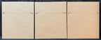 ANTIQUE ORIGINAL JAPANESE TRIPTYCH WOODBLOCK PRINT BY TOYOHARA KUNICHIKA (1835-1900) 18.5IN x 21.5IN (47cm x 55cm)