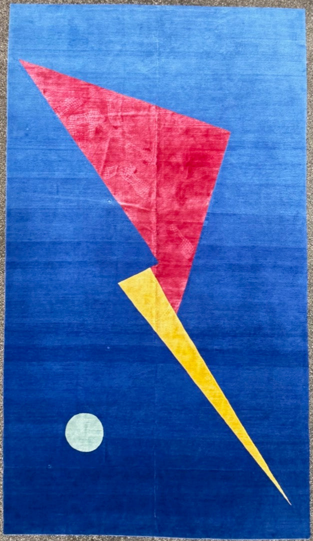 TIBETAN FLASH GORDON HAND KNOTTED RUG, 8.0 x 14.0 (244cm x 427cm)