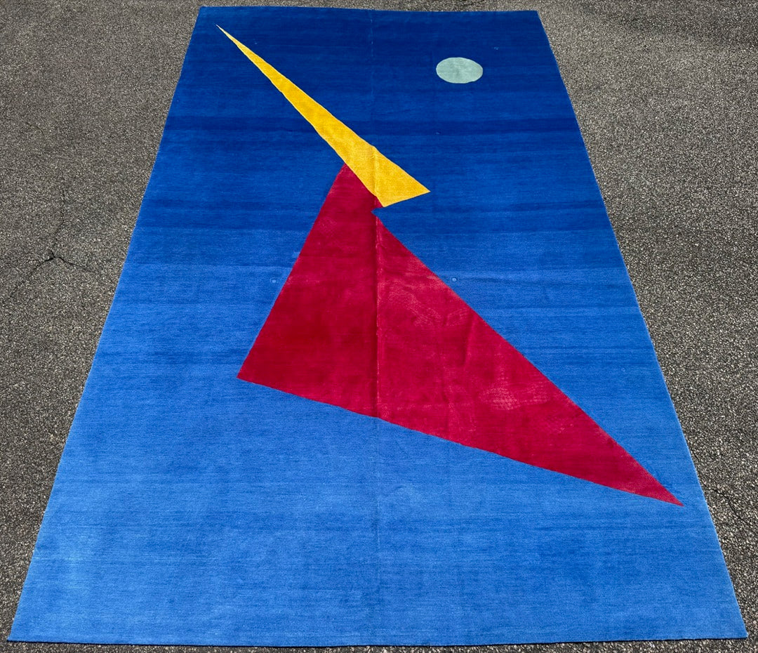 TIBETAN FLASH GORDON HAND KNOTTED RUG, 8.0 x 14.0 (244cm x 427cm)