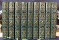 JACQUES CHASTENET “CENT ANS DE RÉPUBLIQUE” 9 VOL FRENCH LIBRARY SET, WHITE HOUSE CHEF PIERRE CHAMBRIN ESTATE, GILT DECORATIVE BINDING, 1970