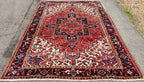VINTAGE PERSIAN HERIZ HAND KNOTTED RUG, 8.8 x 11.2 (264cm x 340cm)