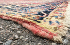 VINTAGE PERSIAN HERIZ HAND KNOTTED RUG, 8.8 x 11.2 (264cm x 340cm)