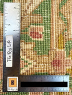EXTRA-LONG PERSIAN KERMAN HAND KNOTTED RUNNER WITH 175+ KPSI, 3.0 x 17.10 (91cm x 544cm)
