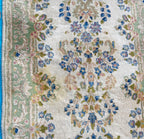 EXTRA-LONG PERSIAN KERMAN HAND KNOTTED RUNNER WITH 175+ KPSI, 3.0 x 17.10 (91cm x 544cm)
