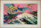 LEROY NEIMAN (1921-2012) ORIGINAL, LIMITED EDITION, HAND SIGNED, SILKSCREEN SERIGRAPH TITLED ASSAULTING THE PEQUOD WITH COA, 27.5IN X 39.5IN (70cm x 100cm)