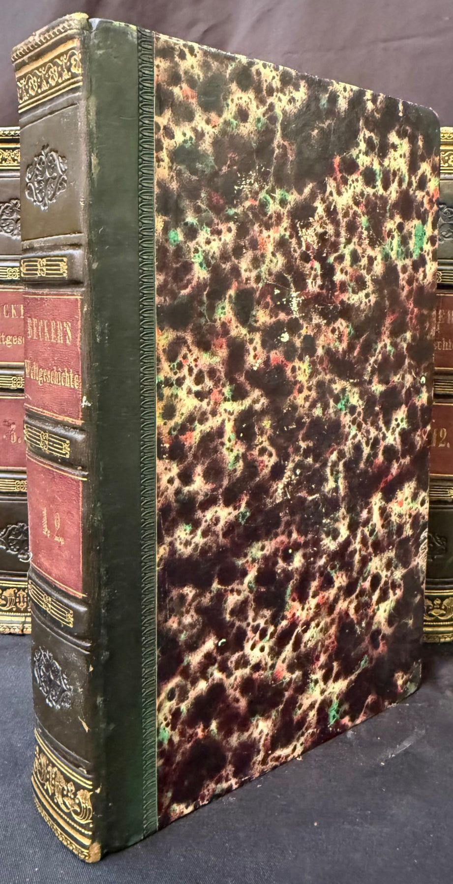 KARL FRIEDRICH BECKER’S GESCHICHTE DER ALTEN WELT, 7 VOLUMES, 1844