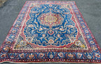 VINTAGE PERSIAN KERMAN HAND KNOTTED RUG, 9.3 x 12.0 (282cm x 366cm)