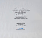FRANKLIN LIBRARY OXFORD REFERENCE CLASSICS, 500TH ANNIVERSARY LIMITED EDITION, 8 VOLUMES