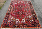 VINTAGE PERSIAN HERIZ HAND KNOTTED RUG, 7.9 x 11.3 (236cm x 343cm)