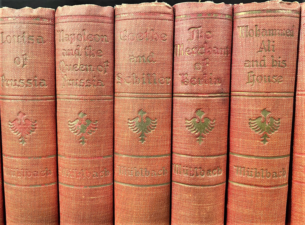 THE WORKS OF LOUISE MUHLBACH, 18 VOLUMES, 1905