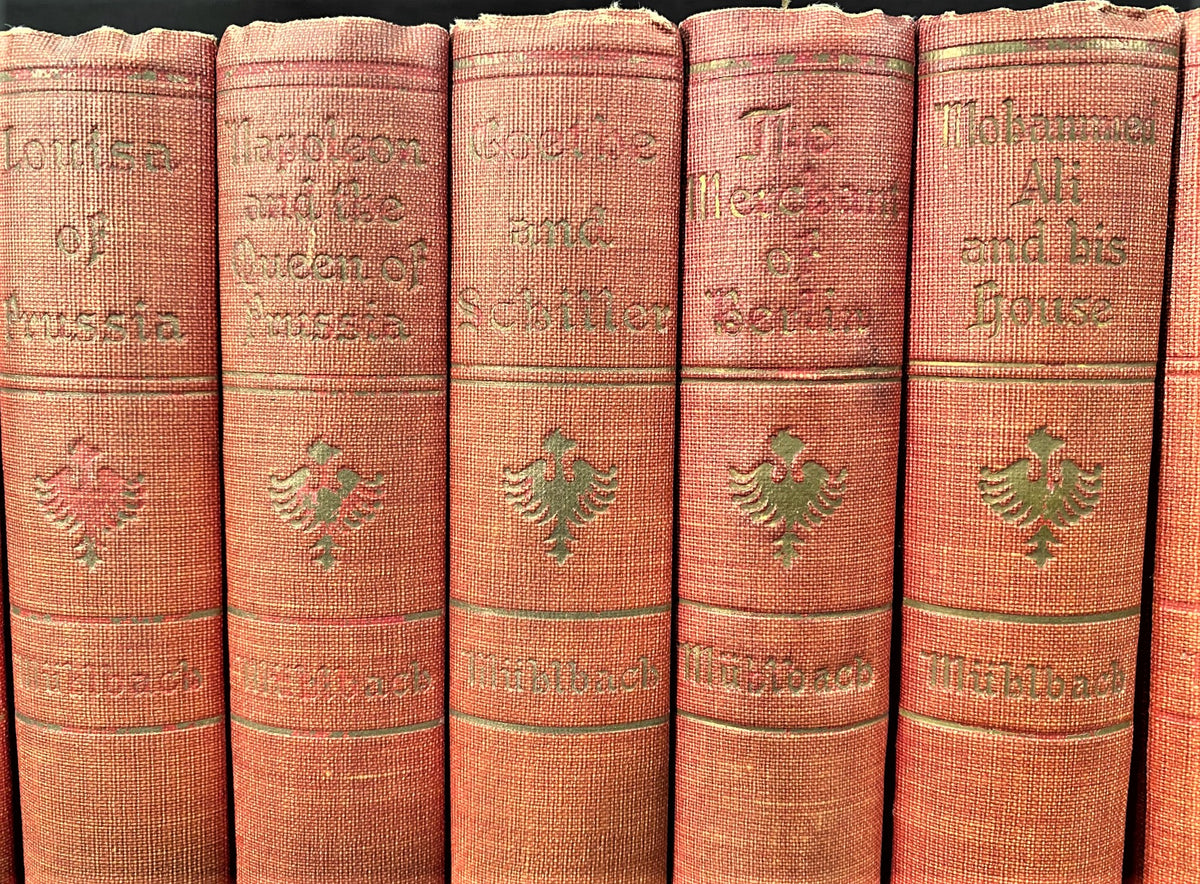 THE WORKS OF LOUISE MUHLBACH, 18 VOLUMES, 1905