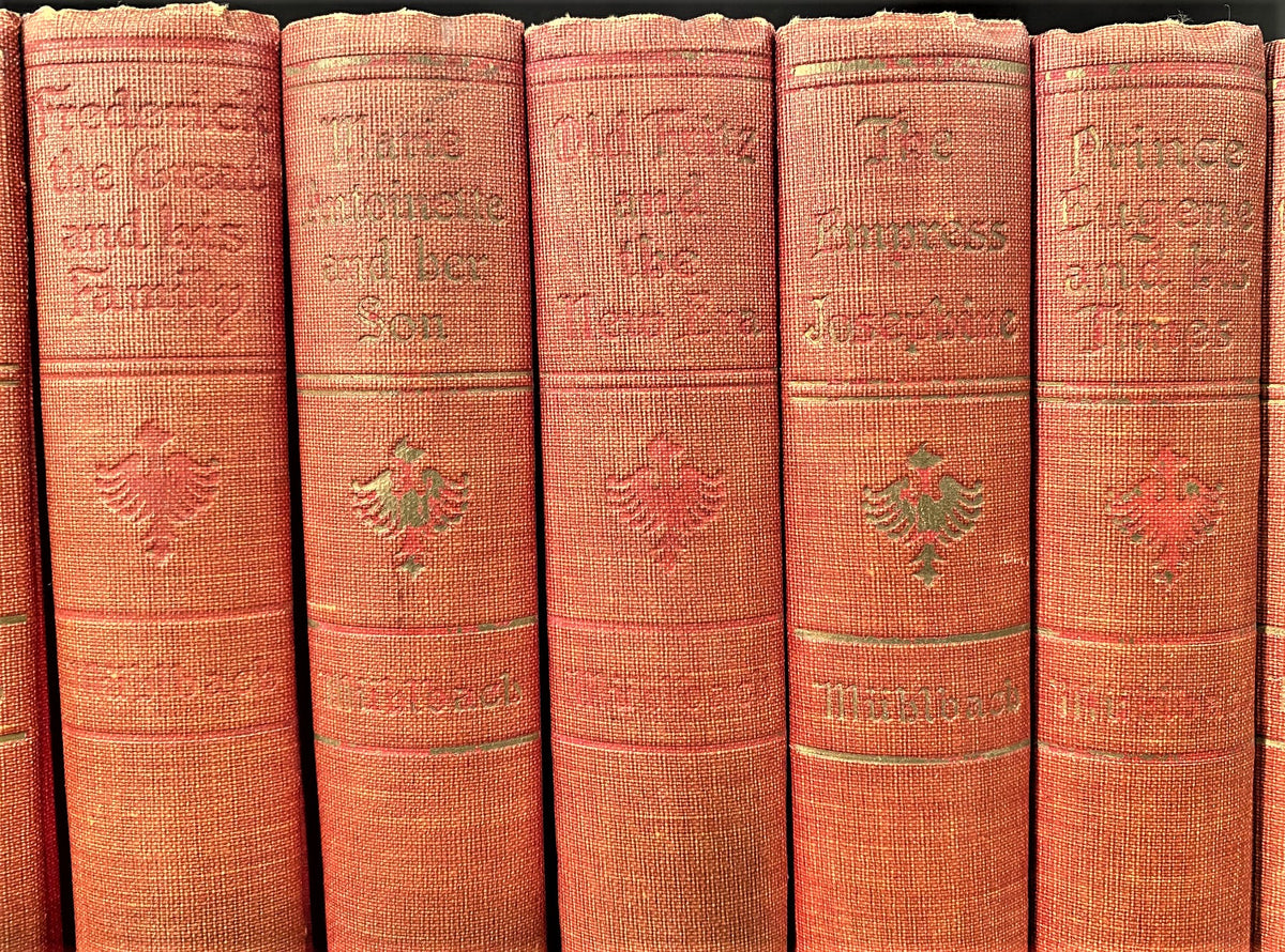 THE WORKS OF LOUISE MUHLBACH, 18 VOLUMES, 1905