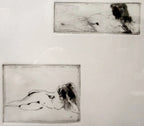 LEROY NEIMAN (1921-2012) SIX NUDES, HAND SIGNED, LIMITED-EDITION ETCHING WITH COA, 28.5IN x 37.5IN (72cm x 95cm)