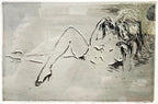 LEROY NEIMAN (1921-2012) SIX NUDES, HAND SIGNED, LIMITED-EDITION ETCHING WITH COA, 28.5IN x 37.5IN (72cm x 95cm)