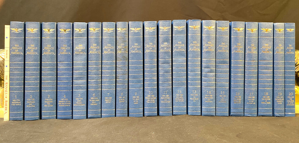 THE ANNALS OF AMERICA, 21 VOLUMES, 1968