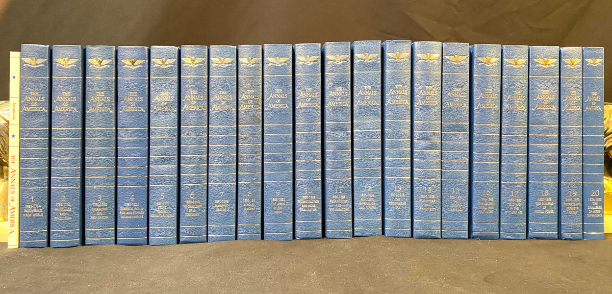 THE ANNALS OF AMERICA, 21 VOLUMES, 1968