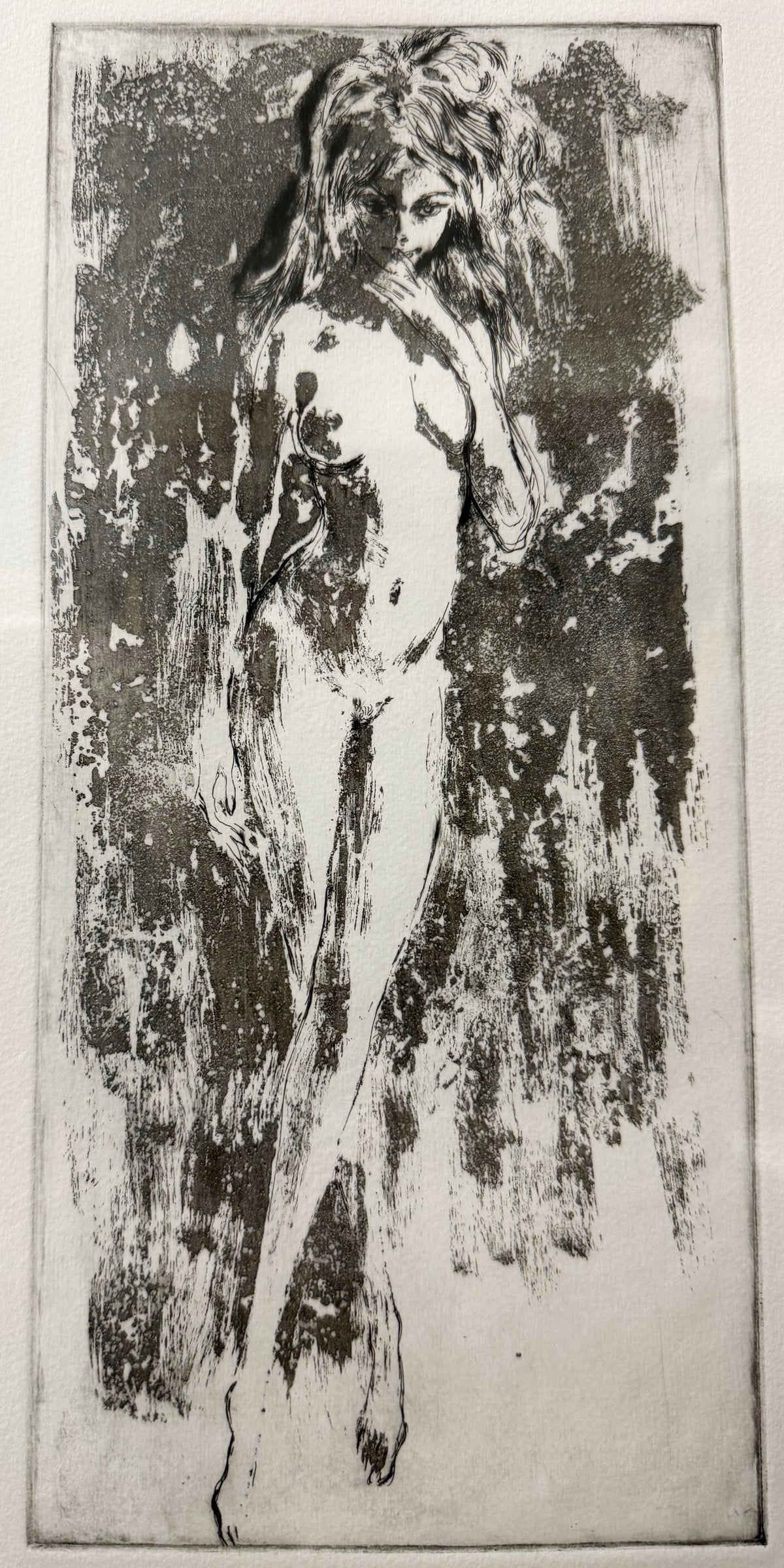 LEROY NEIMAN (1921-2012) SIX NUDES, HAND SIGNED, LIMITED-EDITION ETCHING WITH COA, 28.5IN x 37.5IN (72cm x 95cm)