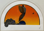 ROMAIN DE TIRTOFF, OR ERTE (1892-1990) HAND SIGNED, LIMITED EDITION, SILK SCREEN SERIGRAPH ON PAPER TITLED SUNRISE, 23.5IN x 29IN (60cm x 74cm)
