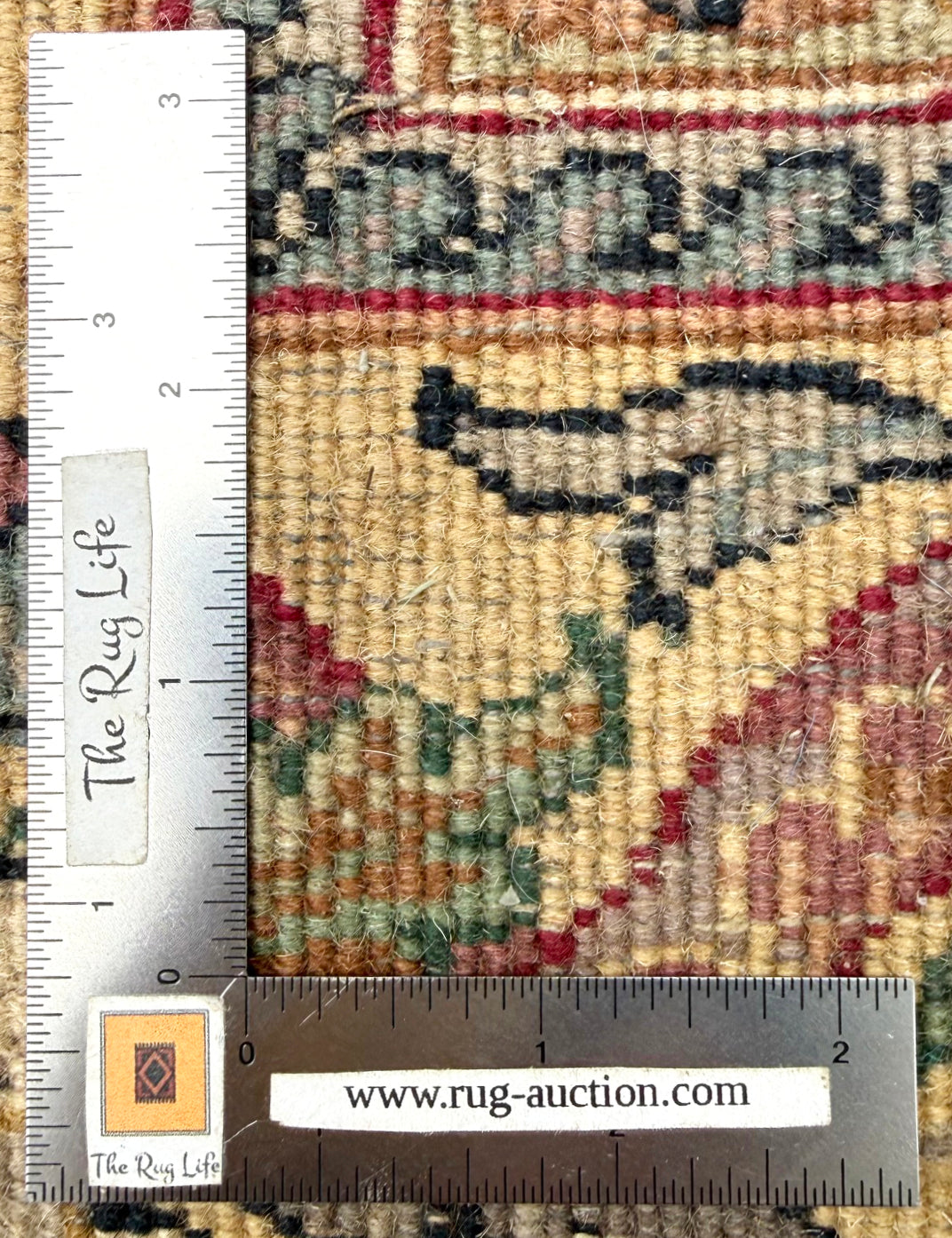 VINTAGE KERMAN HAND KNOTTED RUG, 8.4 x 10.0 (254cm x 305cm)